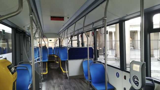 bus elettrico interno