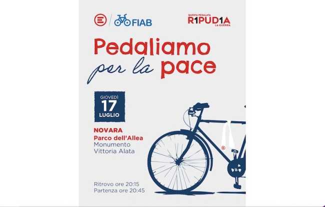 pedaliamo per la pace
