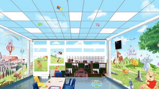 render il giardino di emma ospedali dipinti emmaland ospedale umberto primo roma