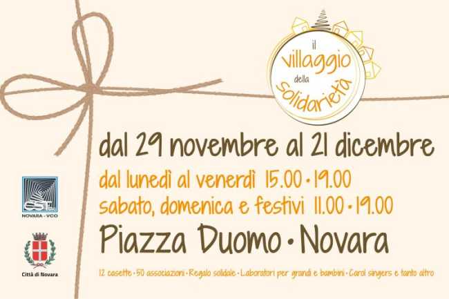 villaggio della solidarietà locandina