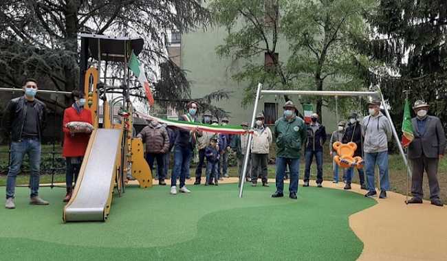Bellinzago innaugurazione parco