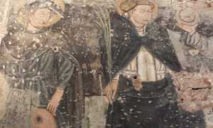 Casalino parete santi