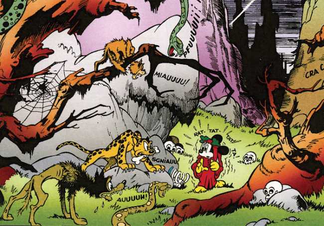 Dante bambini Negroni Topolino