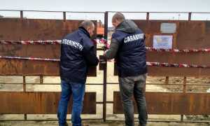 Foto sequestro cantiere