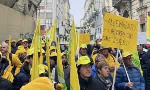 La protesta degli agricoltori
