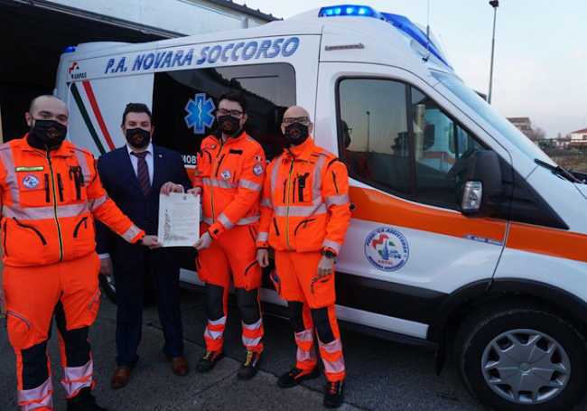 Novara soccorso anpas