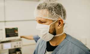 Ospedale infermiere mascherina