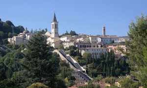 Spoleto Veduta sul Duomo