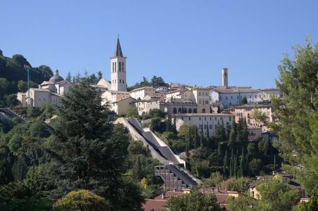 Spoleto Veduta sul Duomo