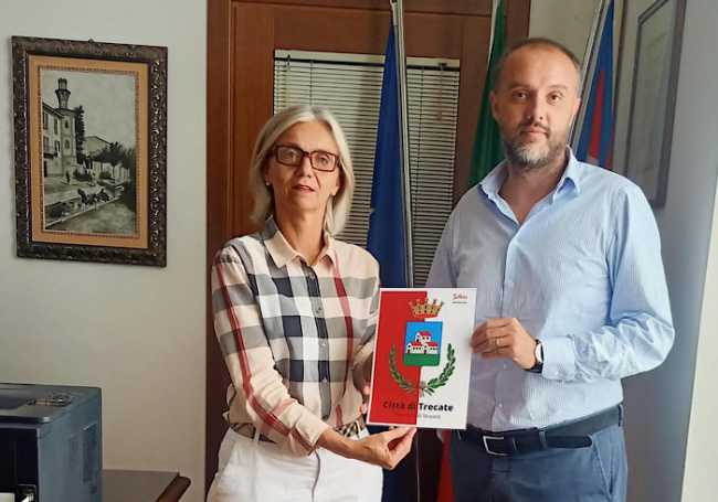 Trecate logo commercio