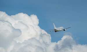 aereo in volo