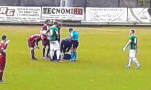 arbitro infortunio