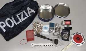 arresto spaccio polizia