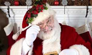 babbo natale occhiali