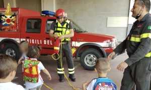 bimbi vigili fuoco