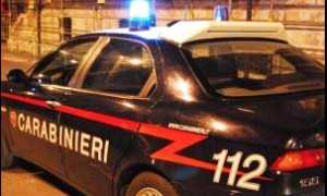 carabinieri lampeggianti notte