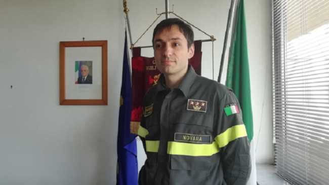 comandante vvff novara ciro bolognese