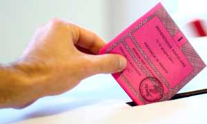 elezione scheda urna