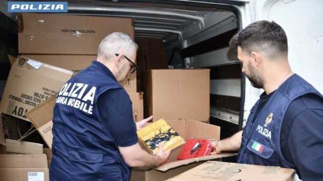 furti magazzino brand lusso 