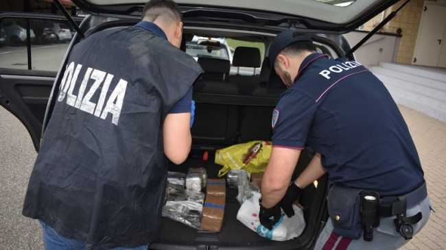 hashish sequestro