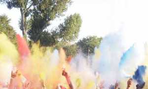 holi splash run