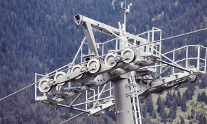 impianto fune pilone