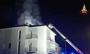 incendio novara vvff