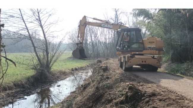 lavori roggia molinara