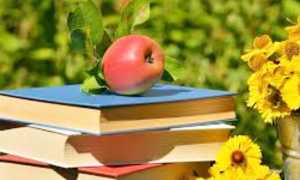 libri mela fiore