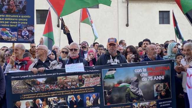manifestaz palestina novara set 25