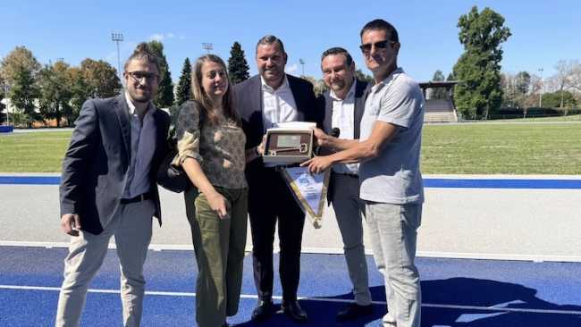 novara pista atletica consegna chiavi