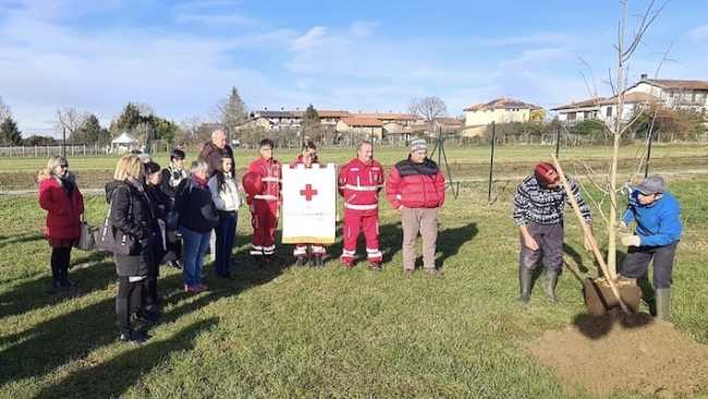 oleggio ricordato volontario cri