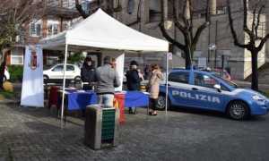 polizia punto informativo