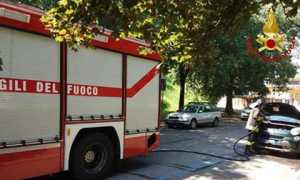 principio incendio auto