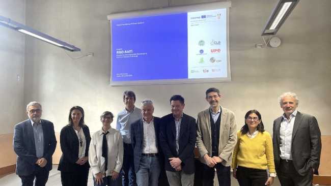 progetto interreg R e amp D Abiti partner