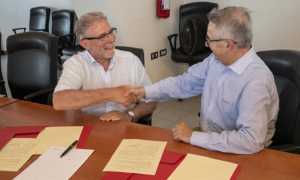 rettore con partner americano