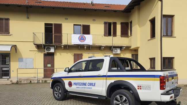 san pietro mos prot civile sede mezzo