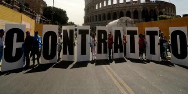 sciopero striscione