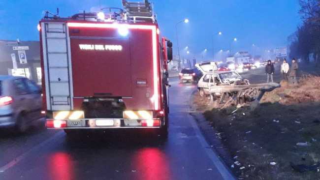 scontro via biandrate 1