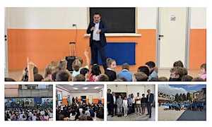 sindaco assessore visita scuole set 25