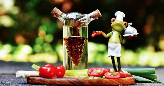 verdura divertente rana