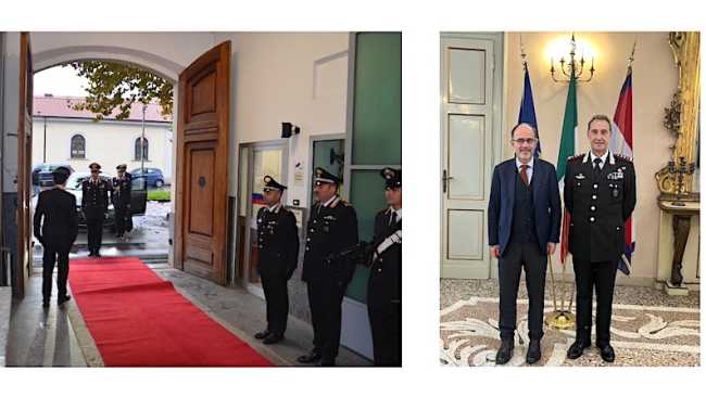 visita comandante interregionale cc galletta