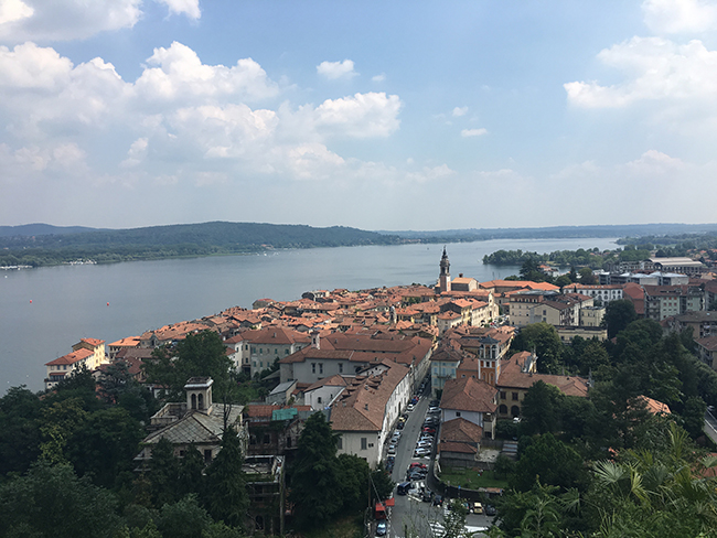 arona veduta alto