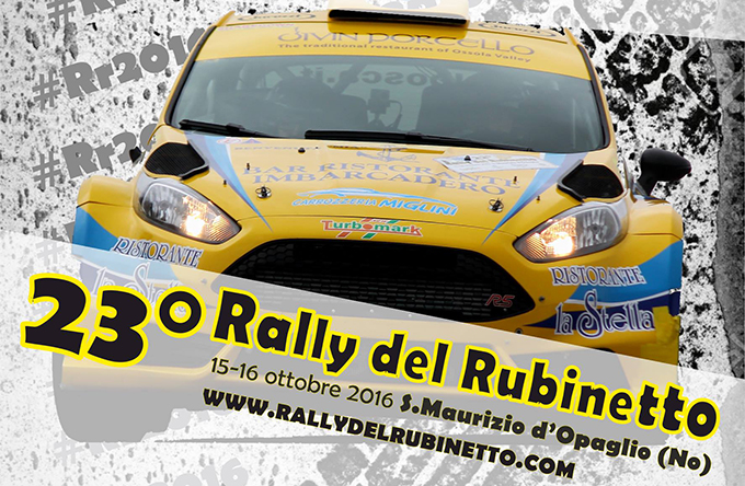 Si scaldano i motori per il 23° Rally del Rubinetto