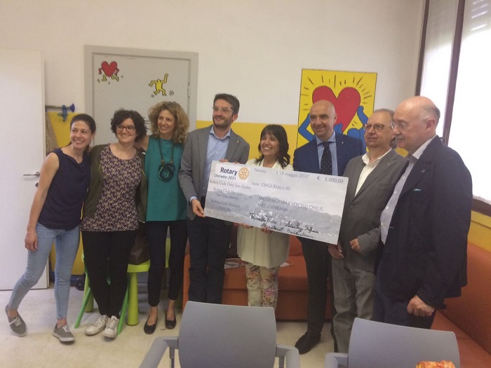 5mila euro per Angsa grazie ai Rotary. Fotogallery