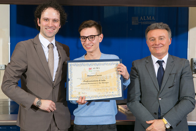 Giovane novarese diplomato Professionista di Sala ad Alma