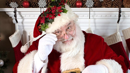 babbo natale occhiali