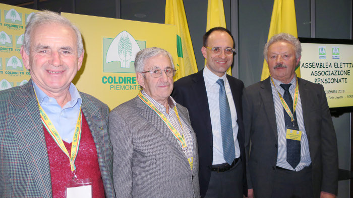 Emilio Simonelli vicepresidente di Coldiretti Piemonte Senior