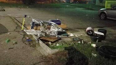 rifiuti via della riotta