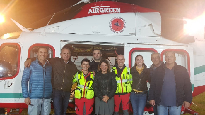 Momo entrato nella rete di elisoccorso notturno del Piemonte